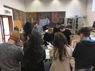 La stampa per l'arte, Introduzione al FabLab. Collaborazioni per progetti con artisti tra A14 e FabLab, Bergamo.