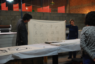 Oficinas de creatividade, Segno, composizione e stampa.