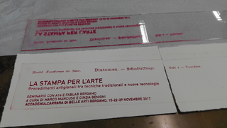La stampa per l'arte