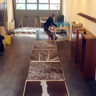 Tu sei un albero io sono un sasso, Realizzazione delle matrici.