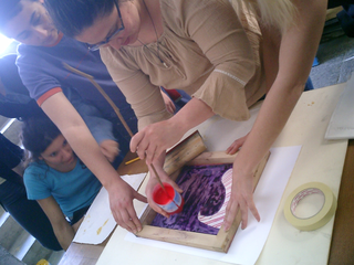 La stampa nell'arte e comunicazione