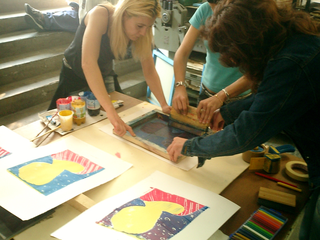 La stampa nell'arte e comunicazione