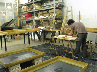 Ainda Viva, Atelier Laura Vinci. Processo di realizzazione delle matrici.