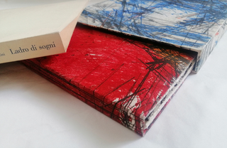 Ladro di sogni, Libro, coperta e sovracomperta.